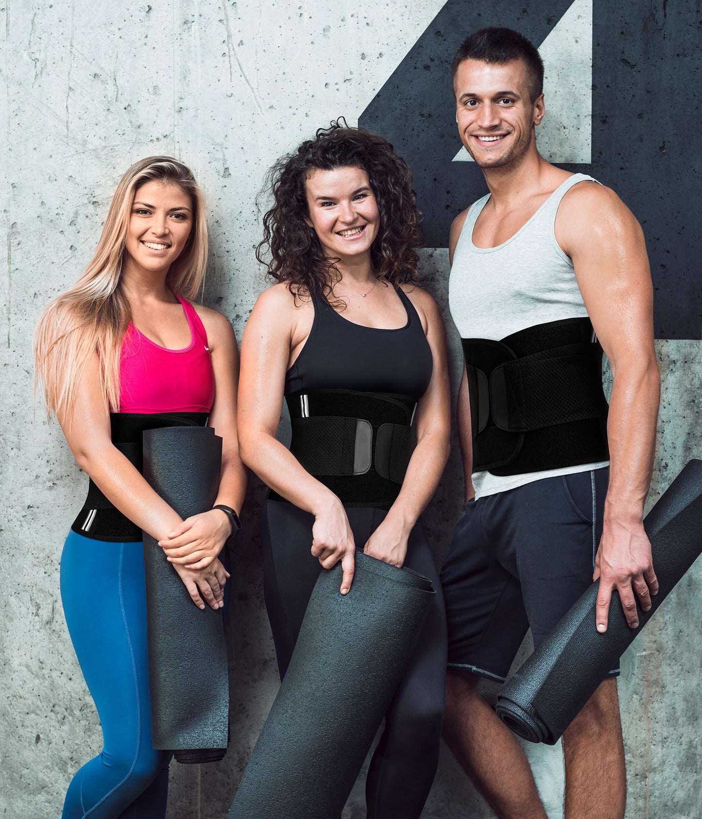 Unisex Waist Trainer & Sweat Belt – Tummy Control & Core Compression